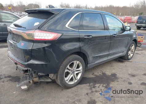 2017 Ford Edge Titanium from USA, damaged, VIN 2FMPK4K92HBC03540